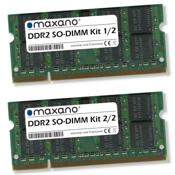 4GB Kit 2x 2GB RAM für Dell Precision M65 (PC2-6400 SO-DIMM)