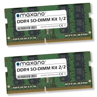 64GB Kit 2x 32GB RAM für Dell XPS 17 - 9710...