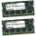 2GB Kit 2x 1GB RAM für Dynabook (Toshiba) Satellite A40 (PC-2700 SO-DIMM)