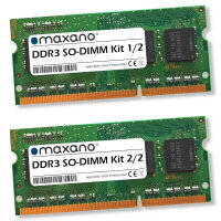 8GB Kit 2x 4GB RAM für Dynabook (Toshiba) Satellite C660D (PC3-12800 SO-DIMM)