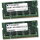 2GB Kit 2x 1GB RAM für Dynabook (Toshiba) Satellite M40X (PC-2700 SO-DIMM)
