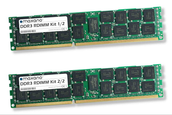 16GB Kit 2x 8GB RAM für HP / HPE Integrity Server BL890c i4 (PC3-10600 RDIMM)