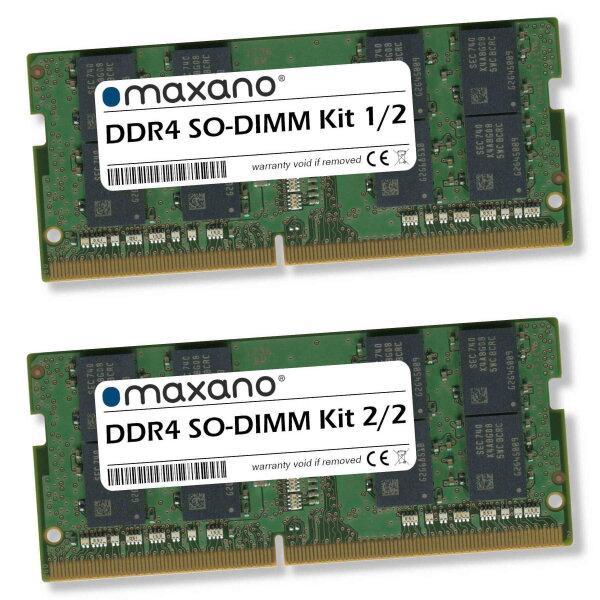 32GB Kit 2x 16GB RAM für HP / HPE Omen 15-dc0xxx (PC4-21300 SO-DIMM)