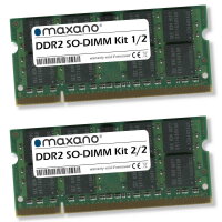 4GB Kit 2x 2GB RAM für Lenovo ThinkPad Z61e, Z61m,...