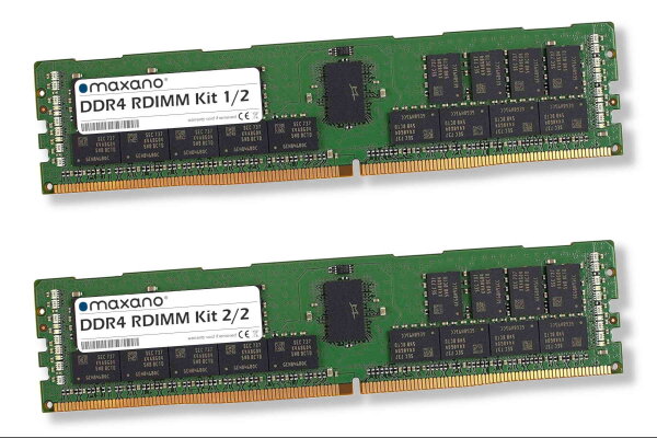 16GB Kit 2x 8GB RAM für Synology RackStation RS4017xs+ (PC4-17000 RDIMM)
