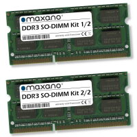 16GB Kit 2x 8GB RAM für Asus K72Dr (PC3-10600 SO-DIMM)